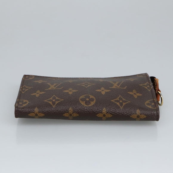 LOUIS VUITTON Monogram Bucket PM Accessory Pouch LV Auth 100294