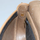 Christian Dior Honeycomb Canvas Shoulder Bag PVC Gold Black Auth 100296-20