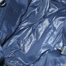 CHANEL Cococoon Shoulder Bag Nylon Gray Silver CC Auth 100324-18