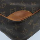 LOUIS VUITTON Monogram Compiegne 28 Clutch Bag M51845 LV Auth 100328-16