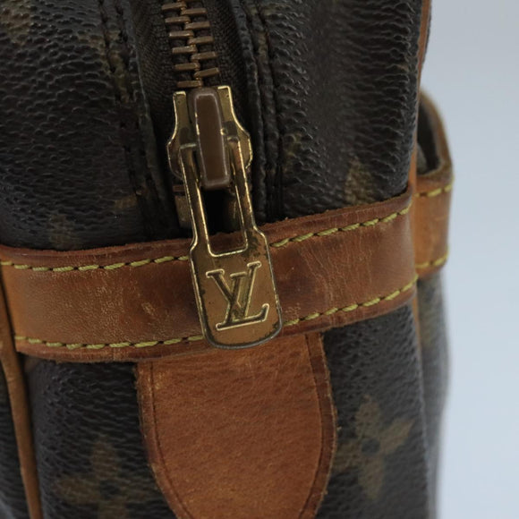 LOUIS VUITTON Monogram Compiegne 28 Clutch Bag M51845 LV Auth 100328