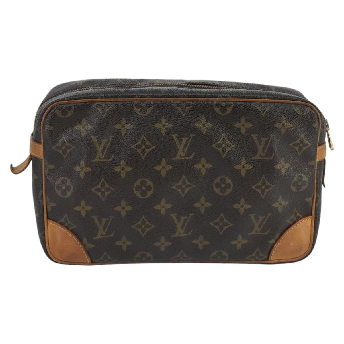 LOUIS VUITTON Monogram Compiegne 28 Clutch Bag M51845 LV Auth 100328 - 0