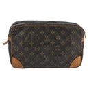 LOUIS VUITTON Monogram Compiegne 28 Clutch Bag M51845 LV Auth 100328-2