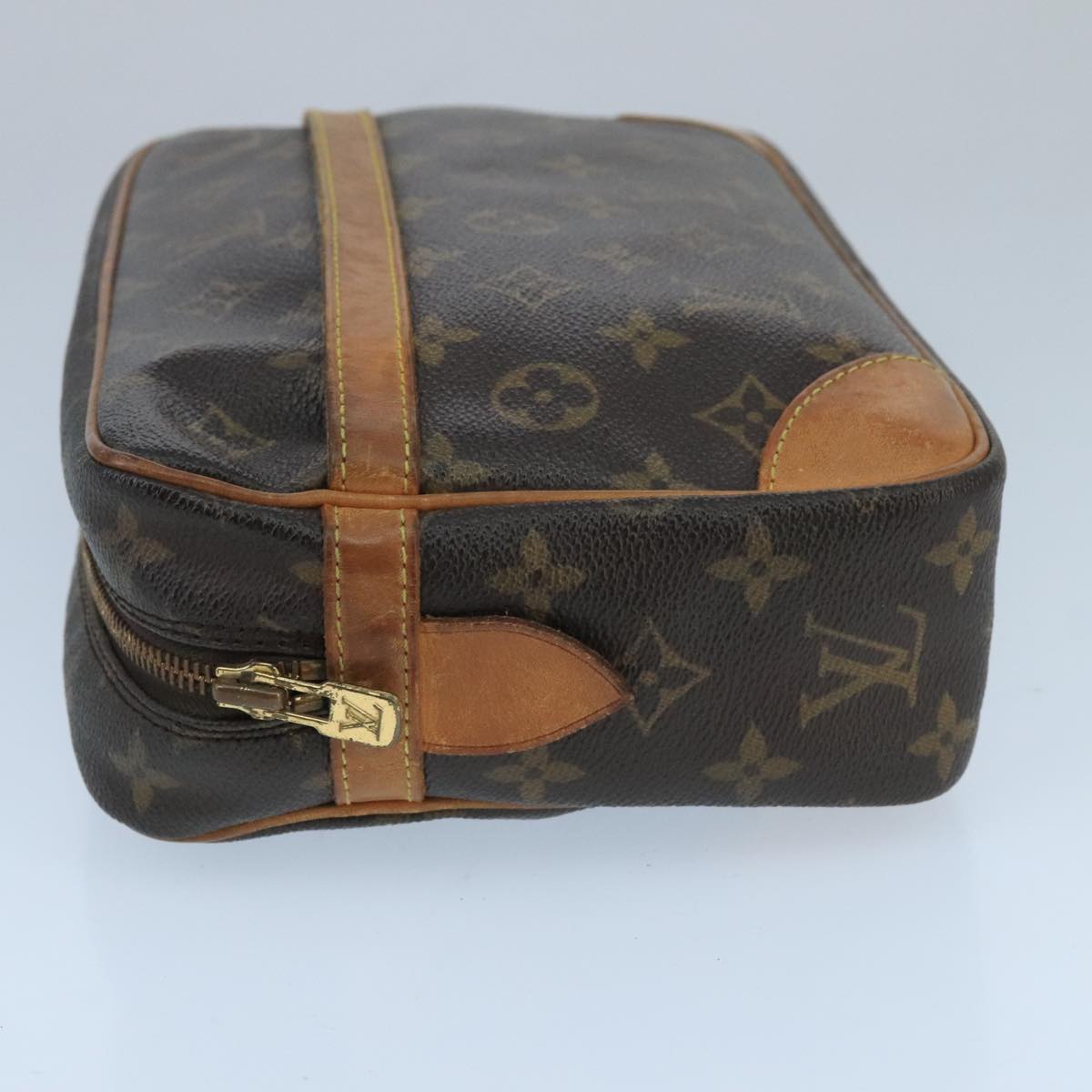 LOUIS VUITTON Monogram Compiegne 28 Clutch Bag M51845 LV Auth 100328