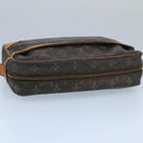 LOUIS VUITTON Monogram Compiegne 28 Clutch Bag M51845 LV Auth 100328-5