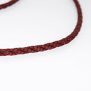 Christian Dior Honeycomb Canvas Shoulder Bag Red Gold Auth 100345-8