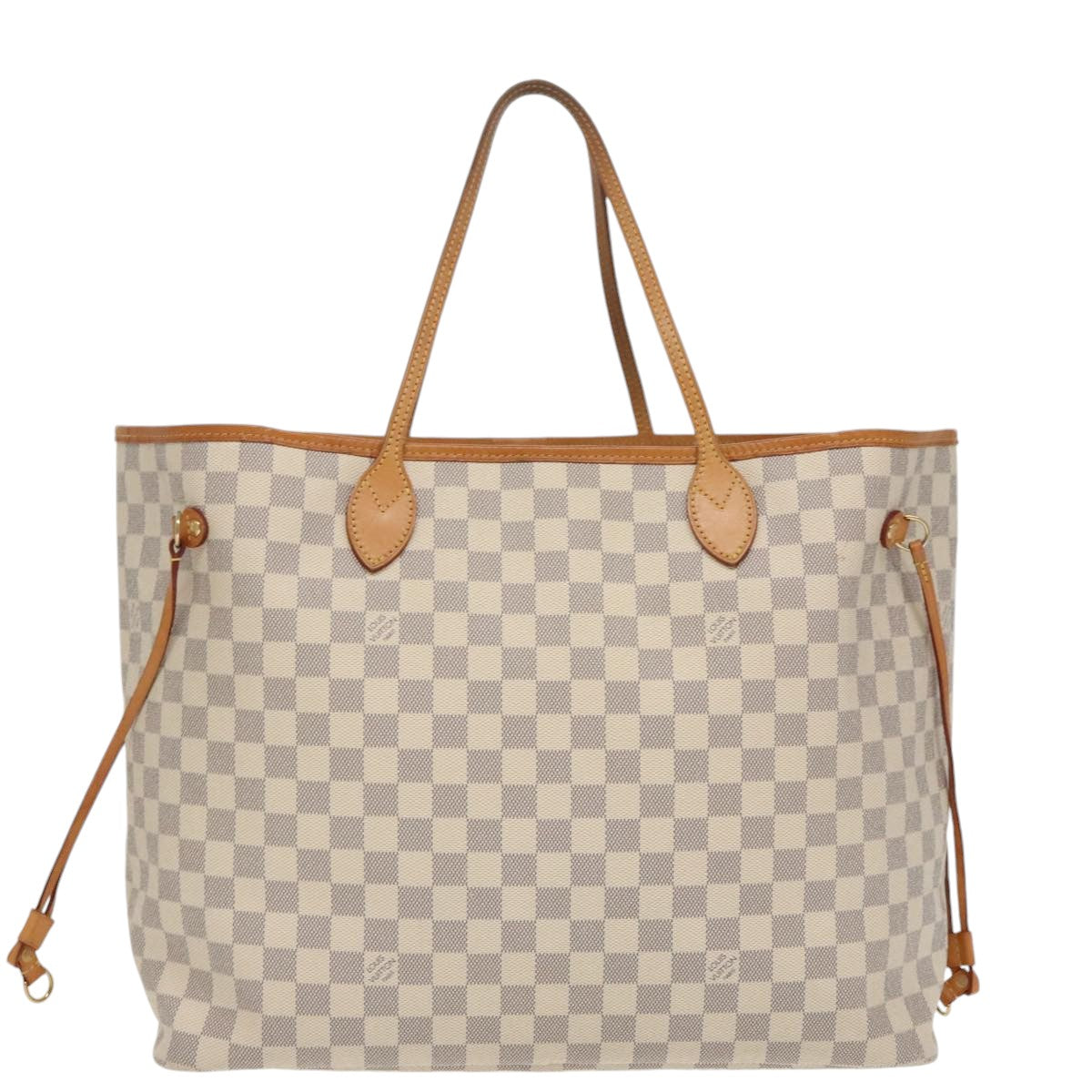 LOUIS VUITTON Damier Azur Neverfull GM Tote Bag N41360 LV Auth 100358 - 0