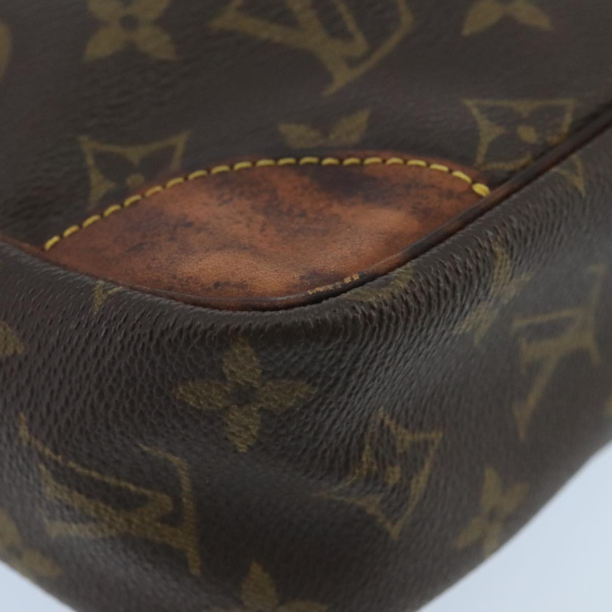 LOUIS VUITTON Monogram Compiegne 28 Clutch Bag M51845 LV Auth 100367