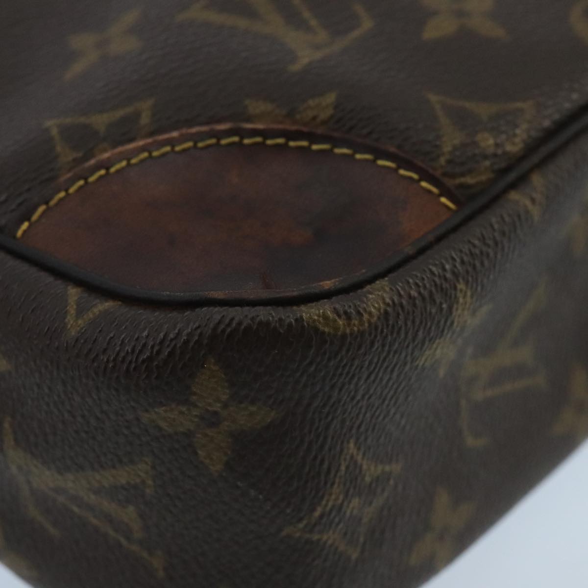 LOUIS VUITTON Monogram Compiegne 28 Clutch Bag M51845 LV Auth 100367