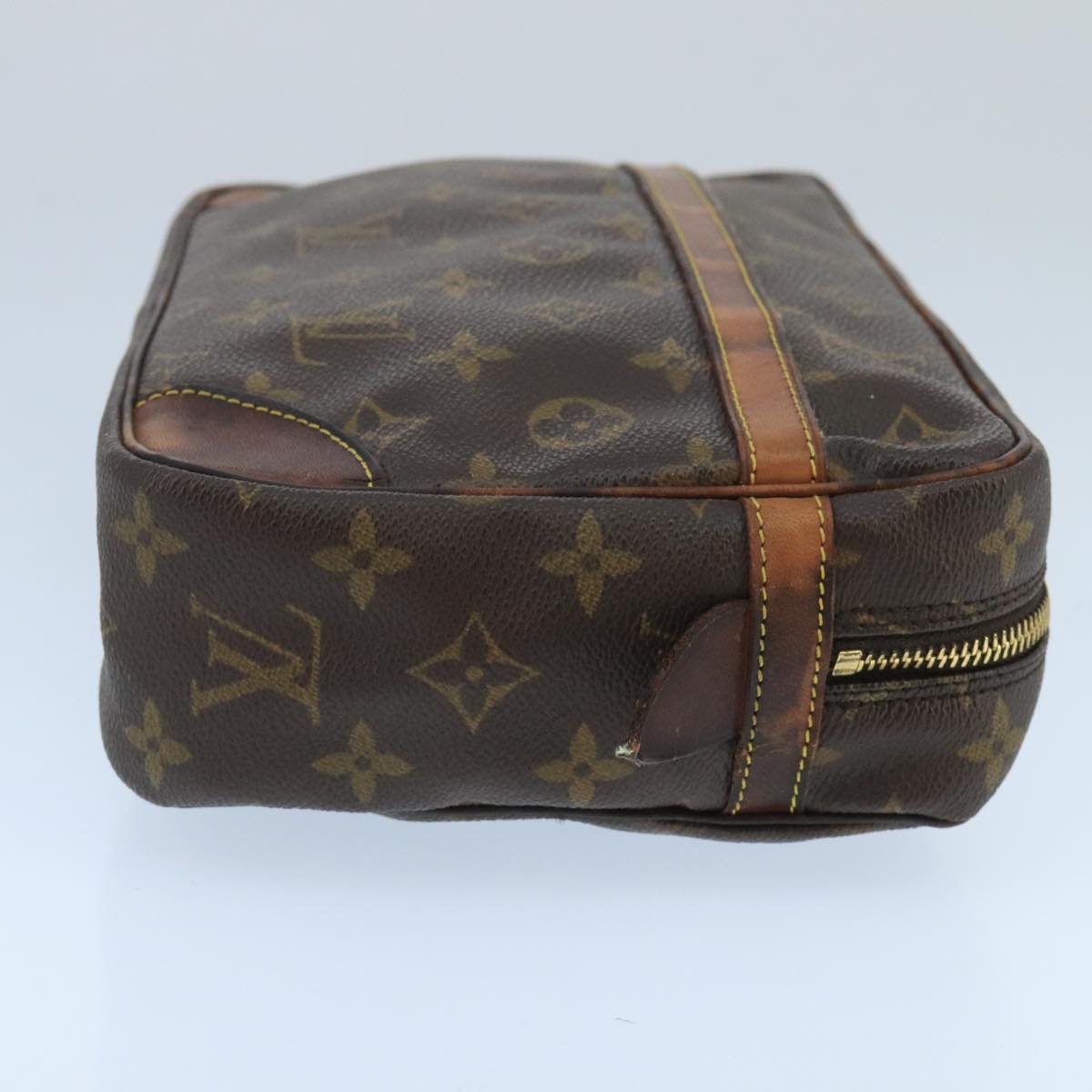 LOUIS VUITTON Monogram Compiegne 28 Clutch Bag M51845 LV Auth 100367