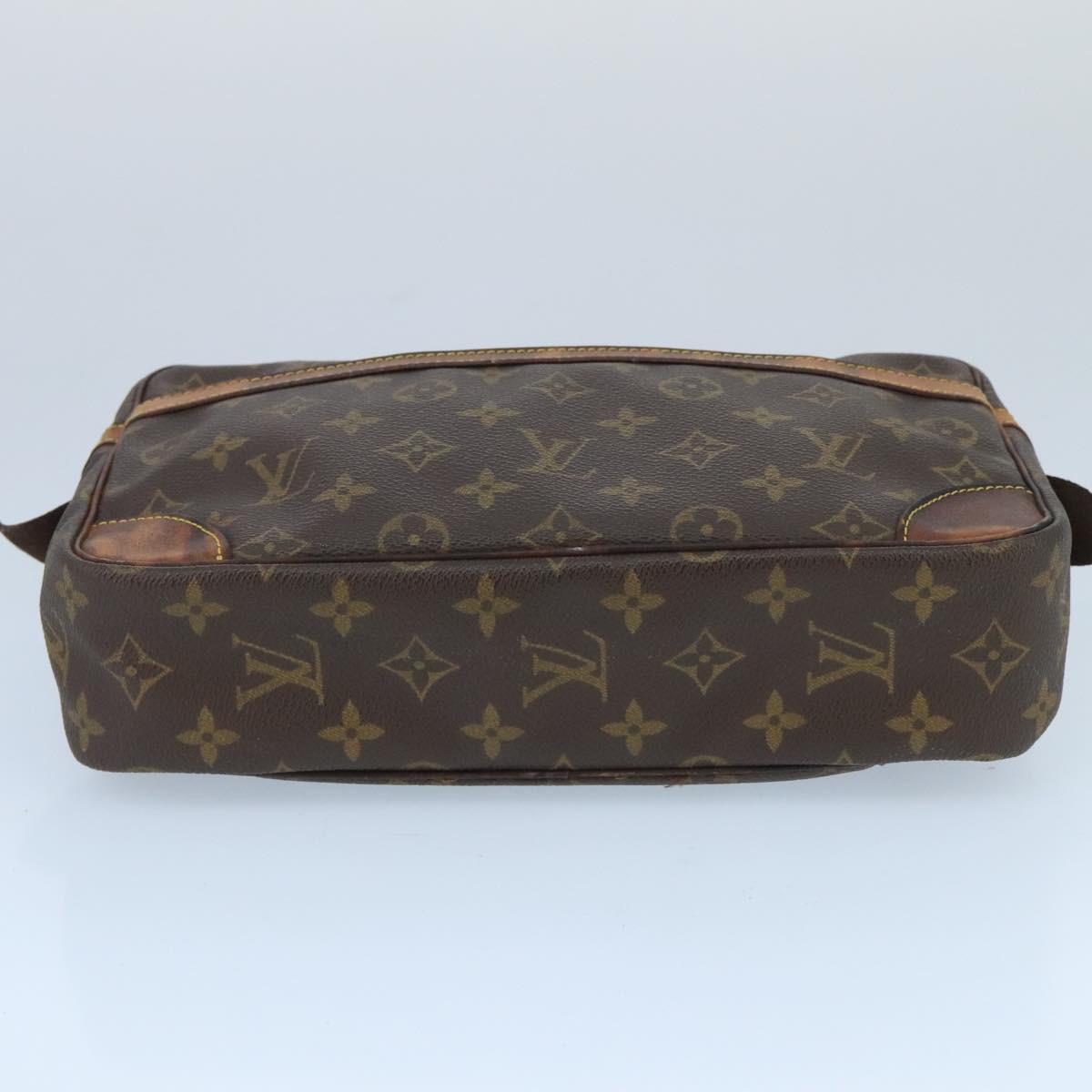 LOUIS VUITTON Monogram Compiegne 28 Clutch Bag M51845 LV Auth 100367