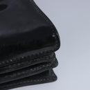 Miu Miu Hand Bag Leather Black Silver Auth 100389-17