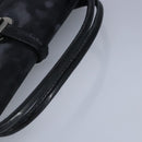 Miu Miu Hand Bag Leather Black Silver Auth 100389-7