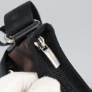 BURBERRY Shoulder Bag Nylon Black Silver Auth 100414-10