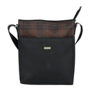 BURBERRY Shoulder Bag Nylon Black Silver Auth 100414-13