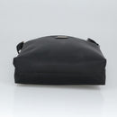 BURBERRY Shoulder Bag Nylon Black Silver Auth 100414-5