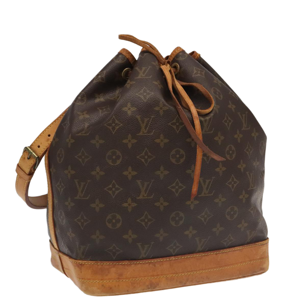 LOUIS VUITTON Monogram Noe Shoulder Bag M42224 LV Auth 100421