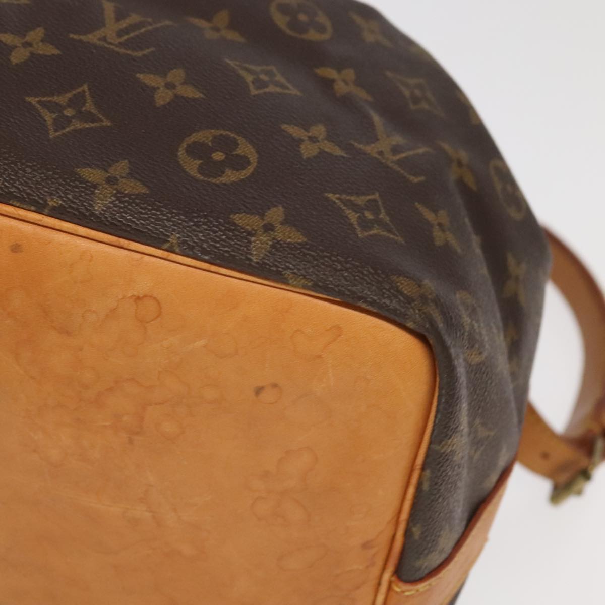 LOUIS VUITTON Monogram Petit Noe Shoulder Bag M42226 LV Auth 100422