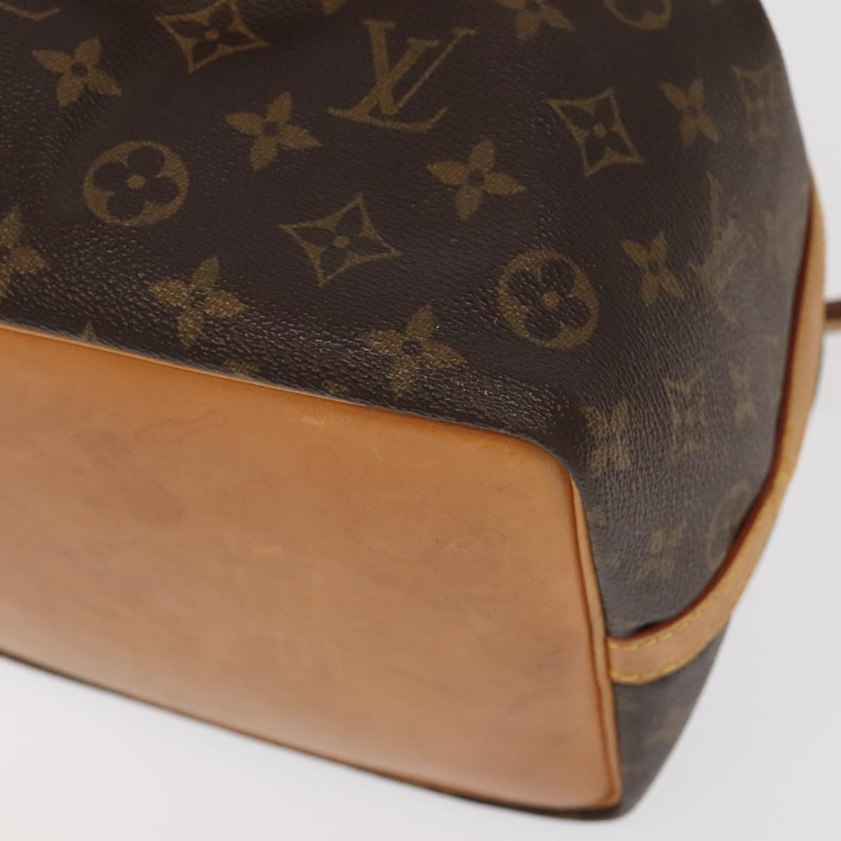 LOUIS VUITTON Monogram Petit Noe Shoulder Bag M42226 LV Auth 100422