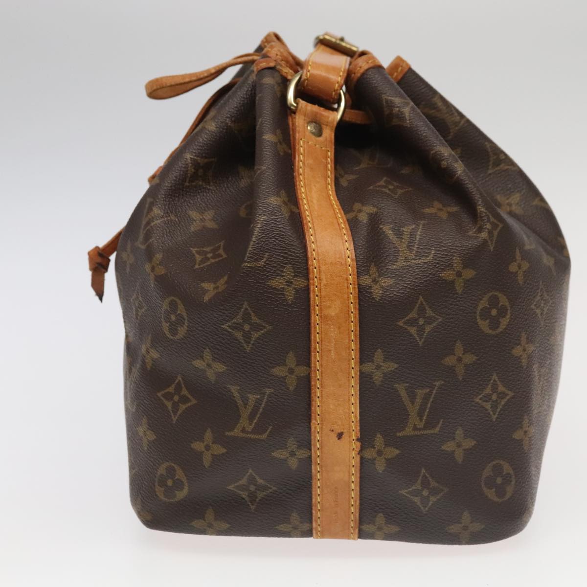 LOUIS VUITTON Monogram Petit Noe Shoulder Bag M42226 LV Auth 100422