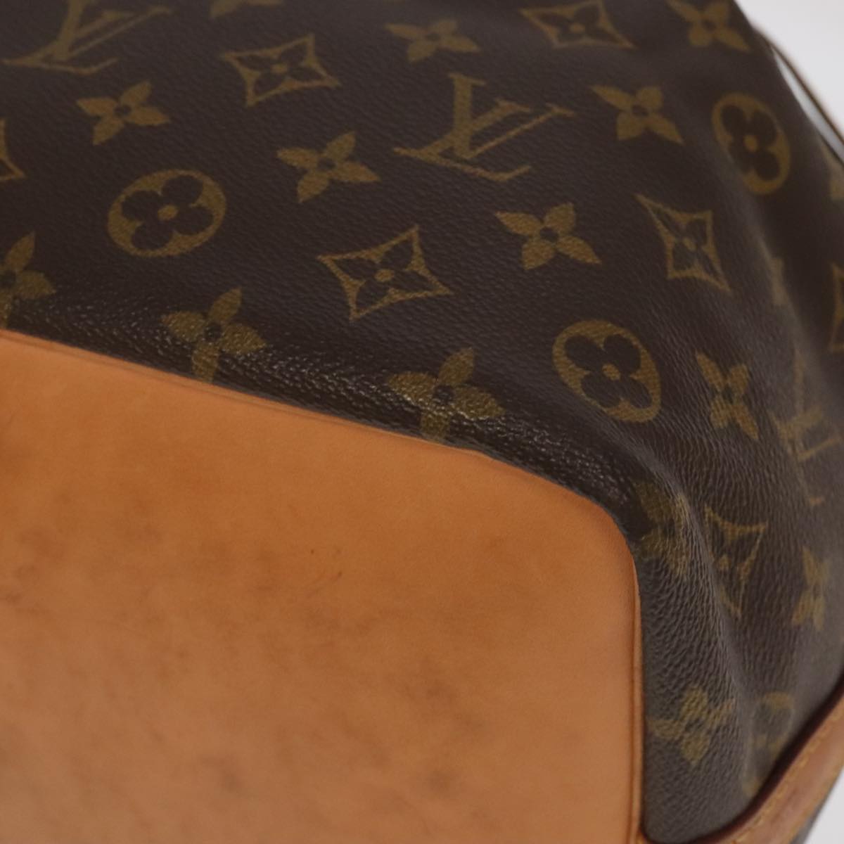 LOUIS VUITTON Monogram Petit Noe Shoulder Bag M42226 LV Auth 100423