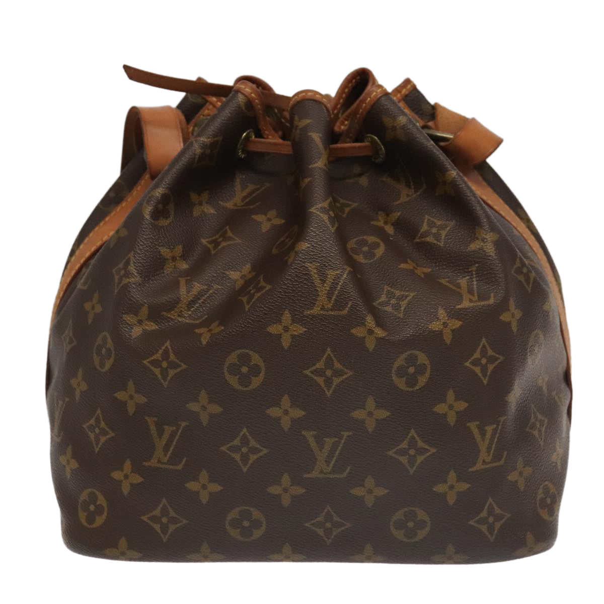 LOUIS VUITTON Monogram Petit Noe Shoulder Bag M42226 LV Auth 100423