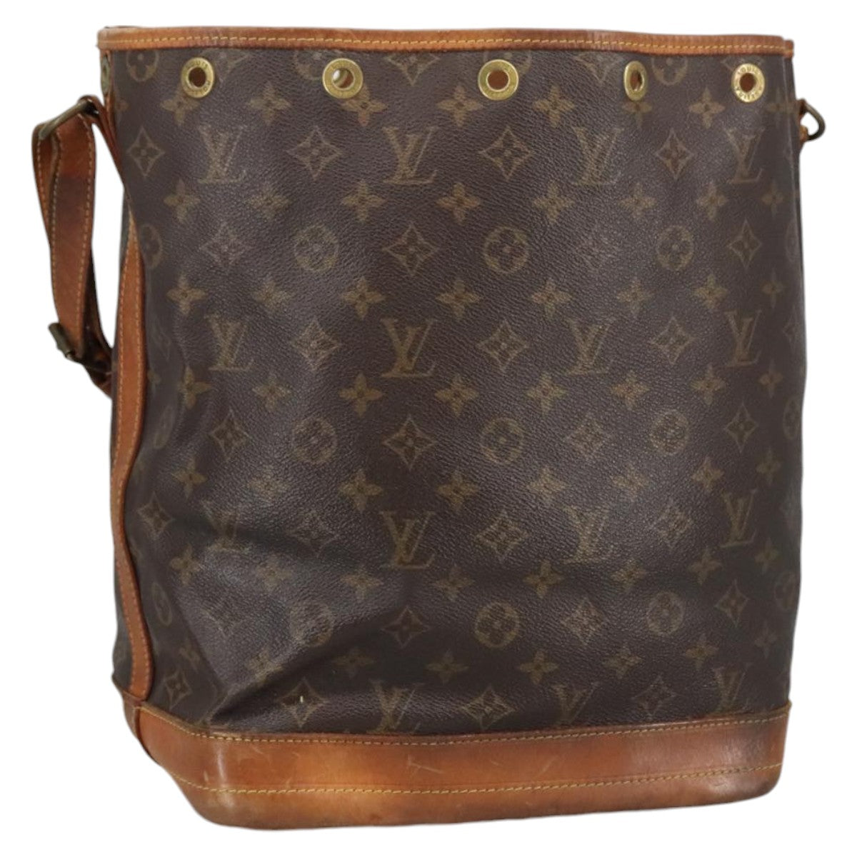 LOUIS VUITTON Monogram Noe Shoulder Bag M42224 LV Auth 100424