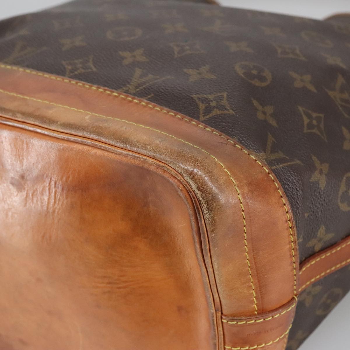 LOUIS VUITTON Monogram Noe Shoulder Bag M42224 LV Auth 100424