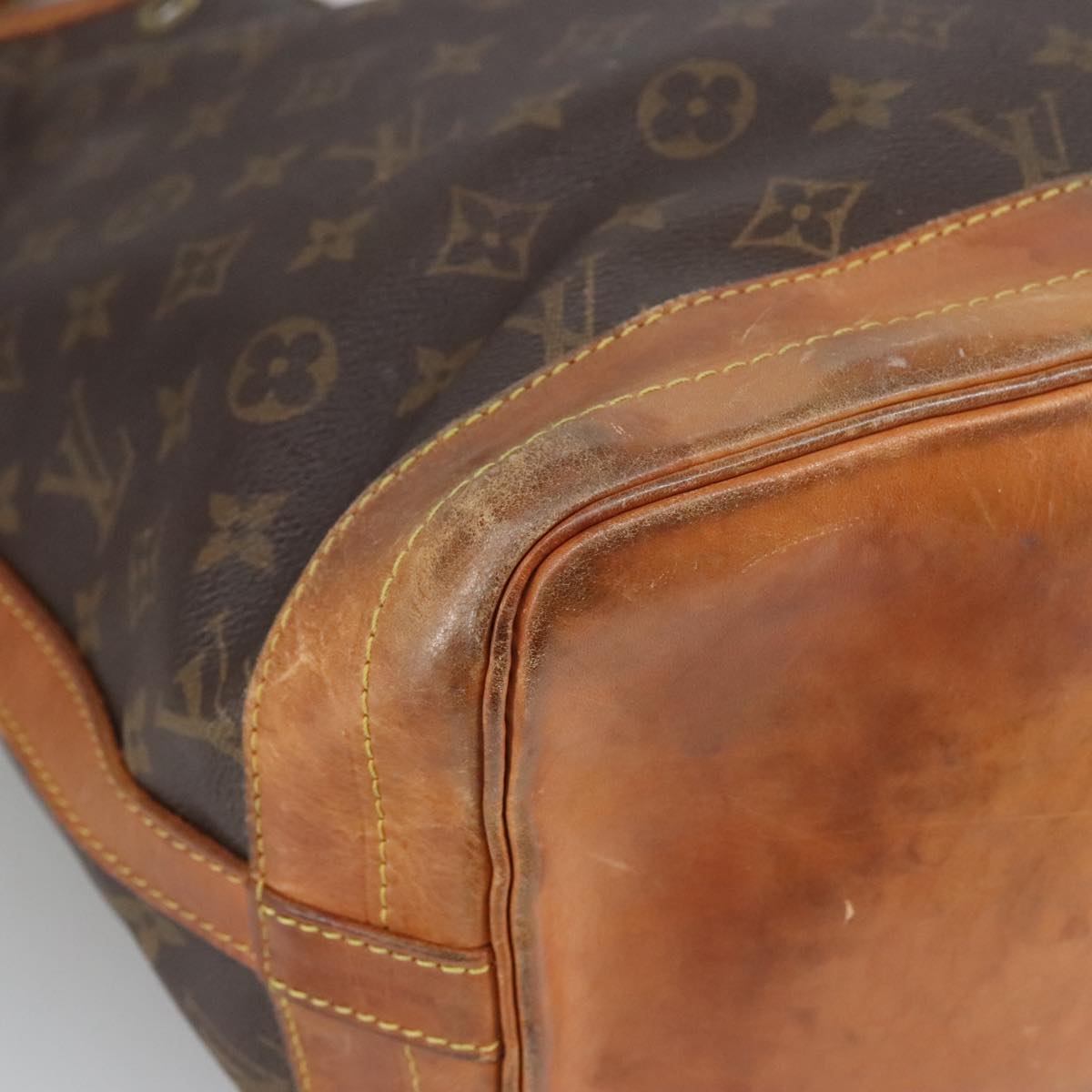 LOUIS VUITTON Monogram Noe Shoulder Bag M42224 LV Auth 100424