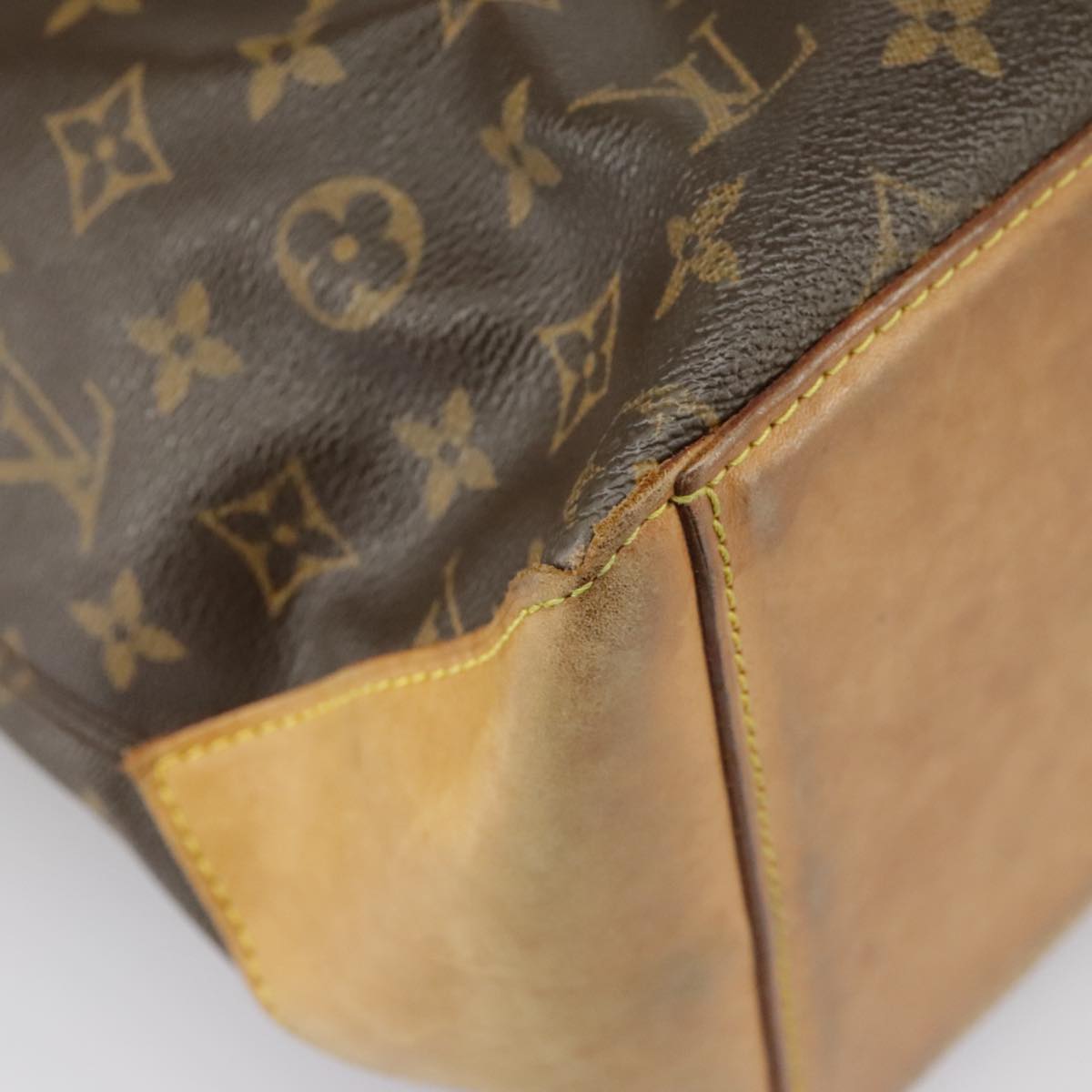 LOUIS VUITTON Monogram Cabas Mezzo Tote Bag M51151 LV Auth 100429