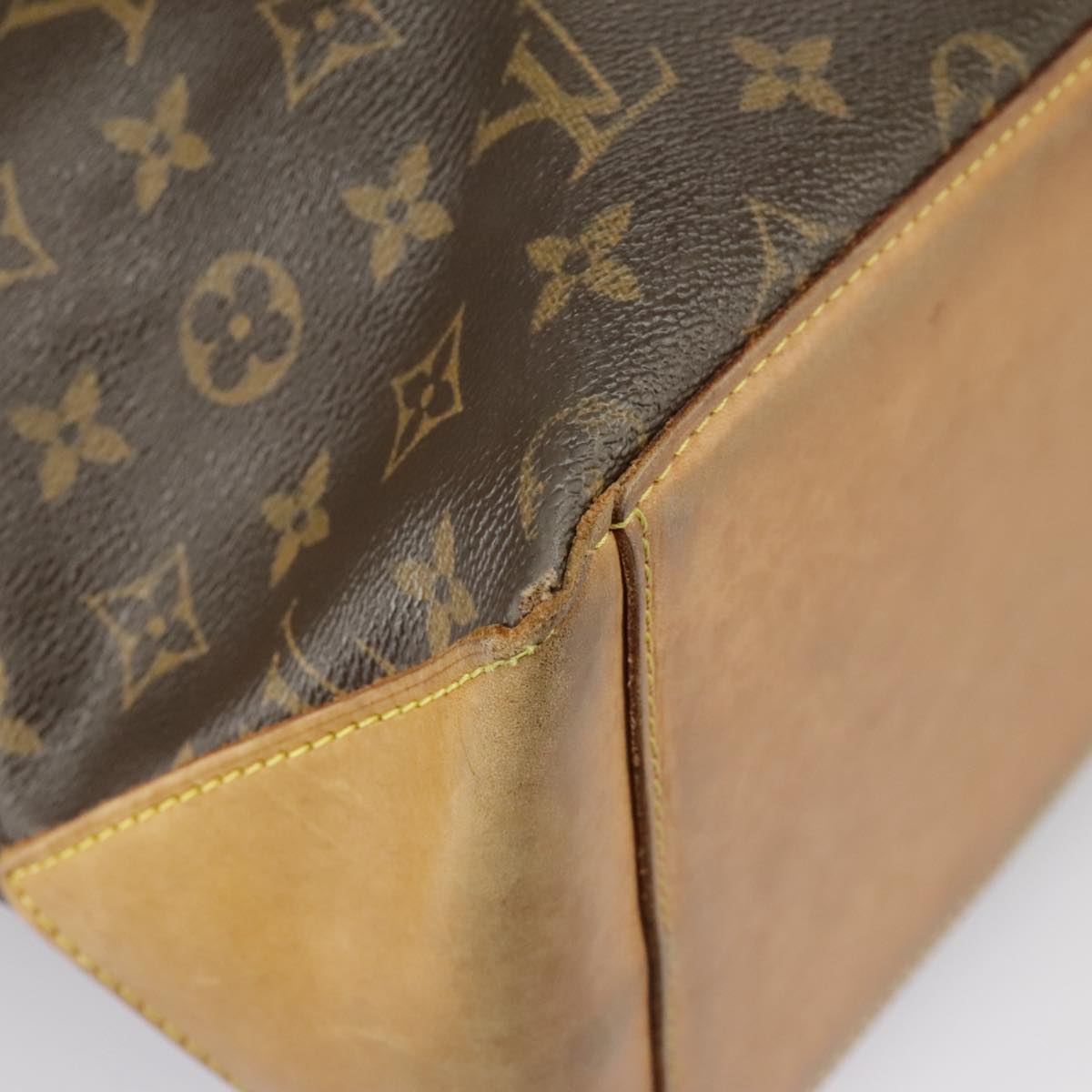 LOUIS VUITTON Monogram Cabas Mezzo Tote Bag M51151 LV Auth 100429