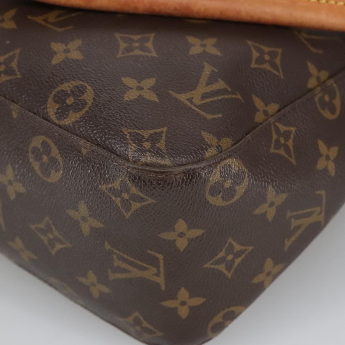 LOUIS VUITTON Monogram Looping GM Shoulder Bag M51145 LV Auth 100435