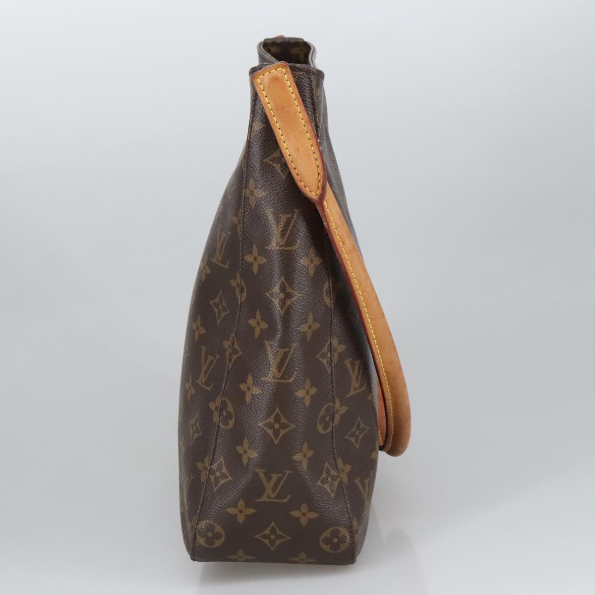 LOUIS VUITTON Monogram Looping GM Shoulder Bag M51145 LV Auth 100435