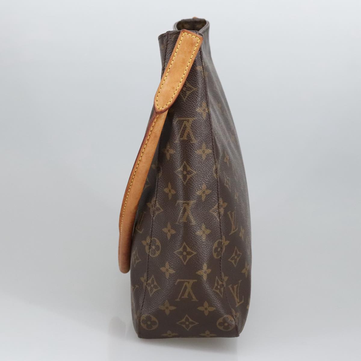 LOUIS VUITTON Monogram Looping GM Shoulder Bag M51145 LV Auth 100435