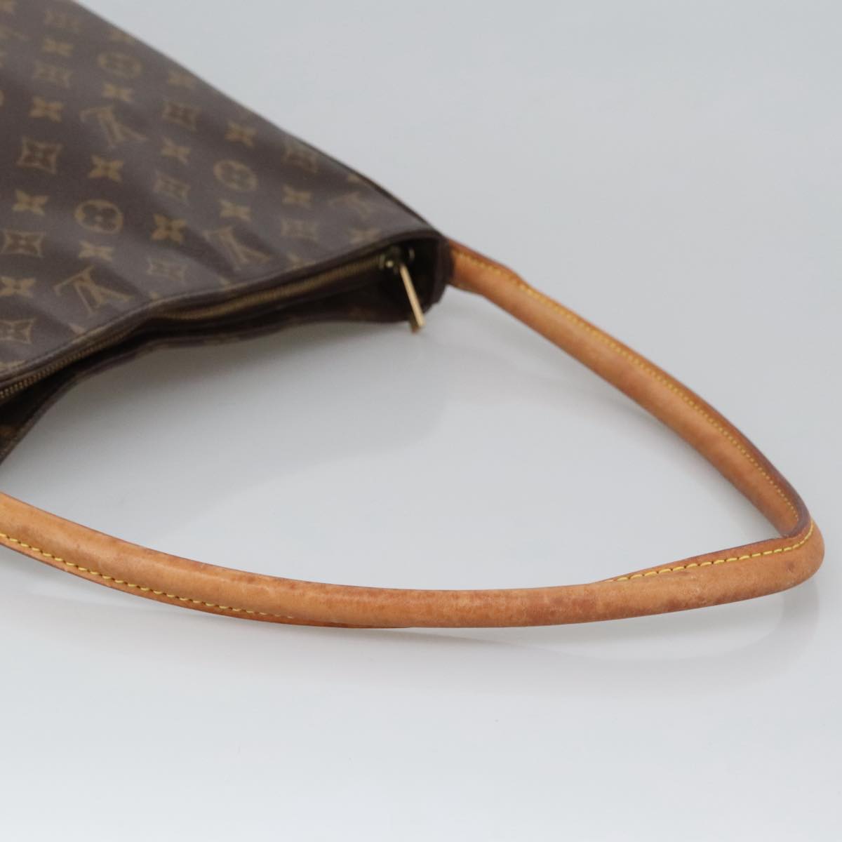 LOUIS VUITTON Monogram Looping GM Shoulder Bag M51145 LV Auth 100435