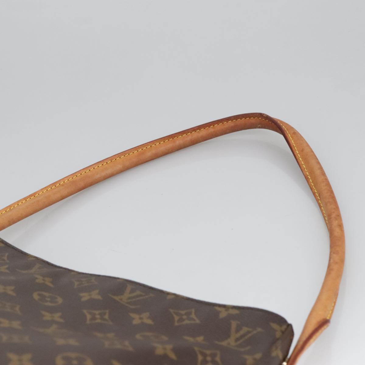 LOUIS VUITTON Monogram Looping GM Shoulder Bag M51145 LV Auth 100435