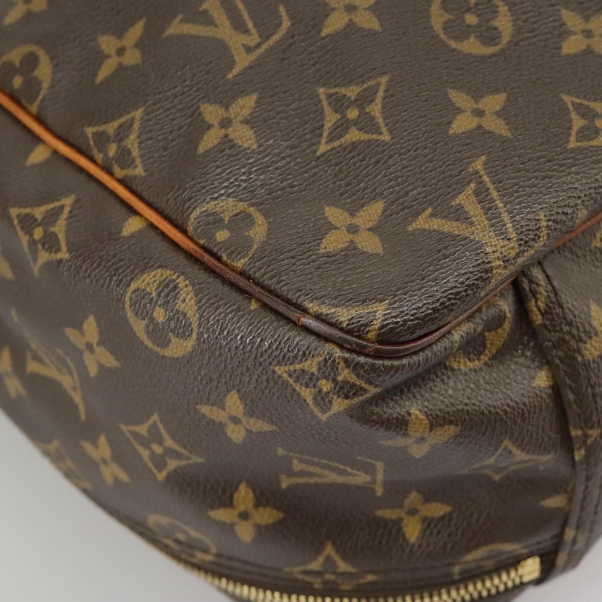 LOUIS VUITTON Monogram Excursion Hand Bag M41450 LV Auth 100436