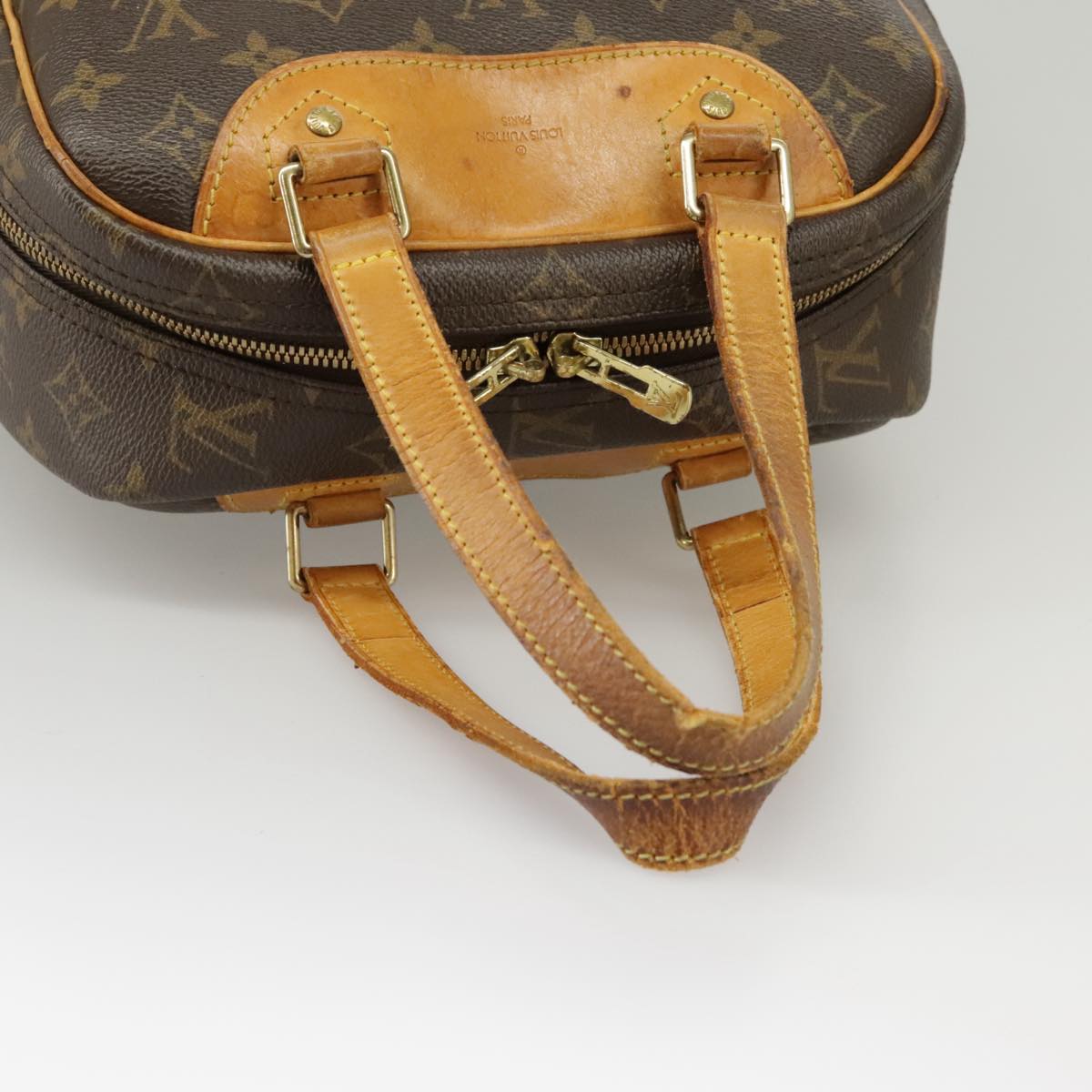 LOUIS VUITTON Monogram Excursion Hand Bag M41450 LV Auth 100437