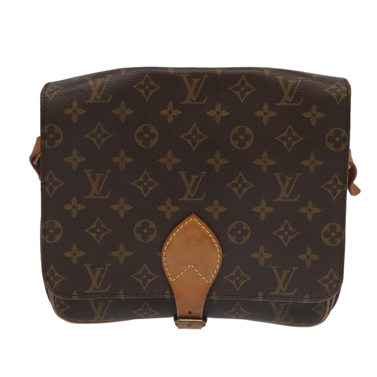 LOUIS VUITTON Monogram Cartouchiere GM Shoulder Bag M51252 LV Auth 100439 - 0