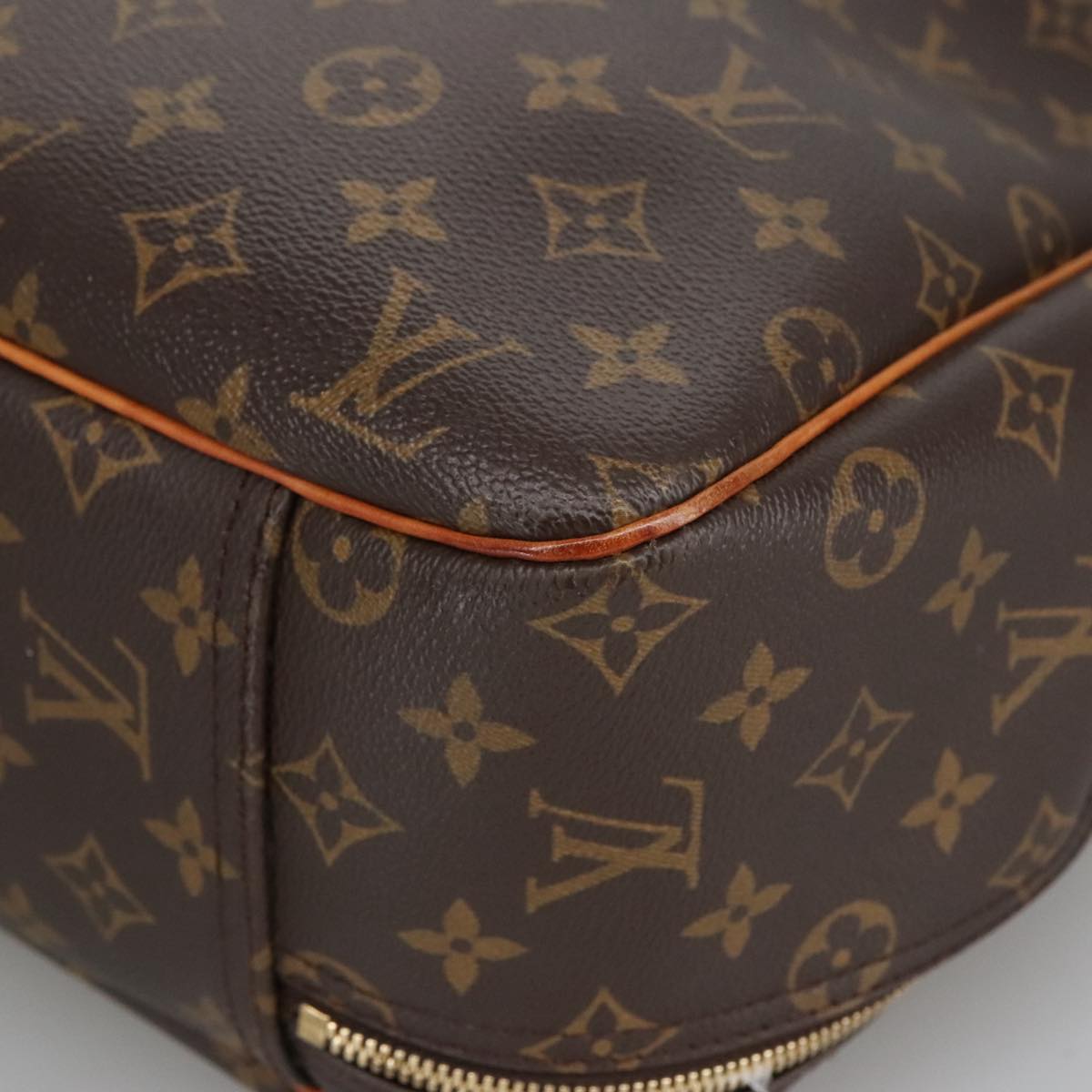 LOUIS VUITTON Monogram Excursion Hand Bag M41450 LV Auth 100440