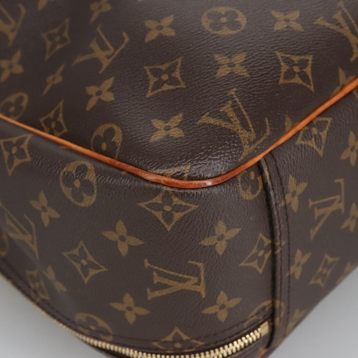 LOUIS VUITTON Monogram Excursion Hand Bag M41450 LV Auth 100440