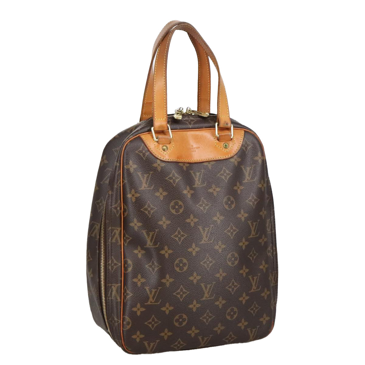 LOUIS VUITTON Monogram Excursion Hand Bag M41450 LV Auth 100440