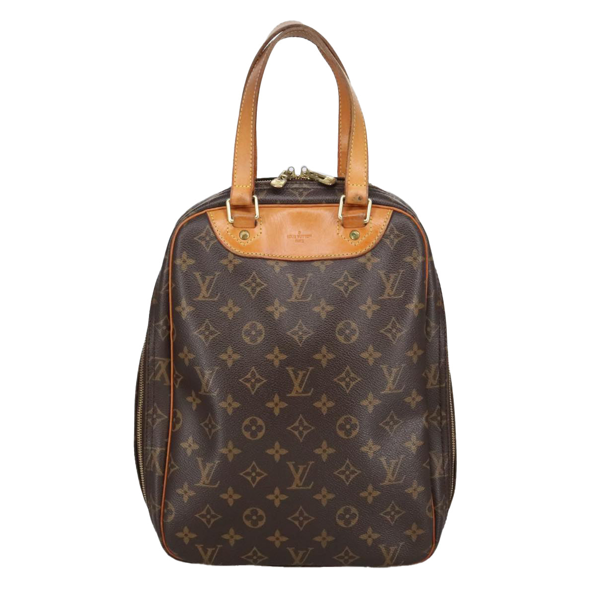 LOUIS VUITTON Monogram Excursion Hand Bag M41450 LV Auth 100440