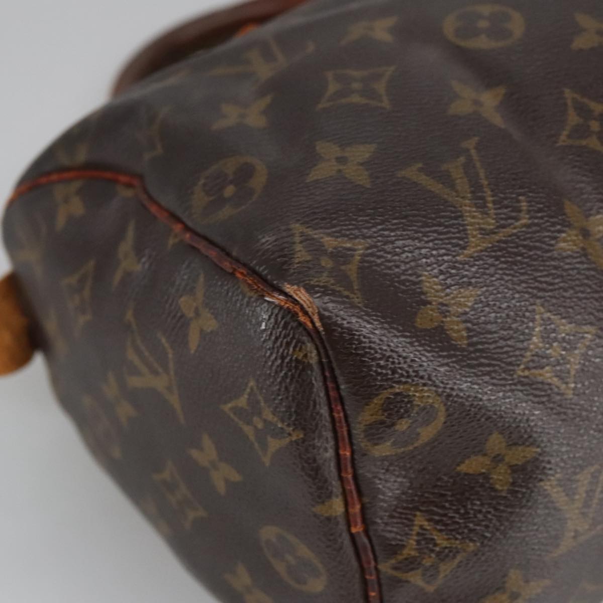 LOUIS VUITTON Monogram Speedy 25 Hand Bag M41528 LV Auth 100444