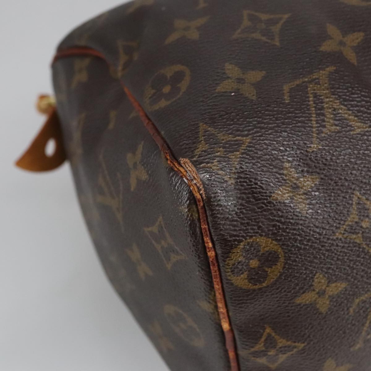 LOUIS VUITTON Monogram Speedy 25 Hand Bag M41528 LV Auth 100444