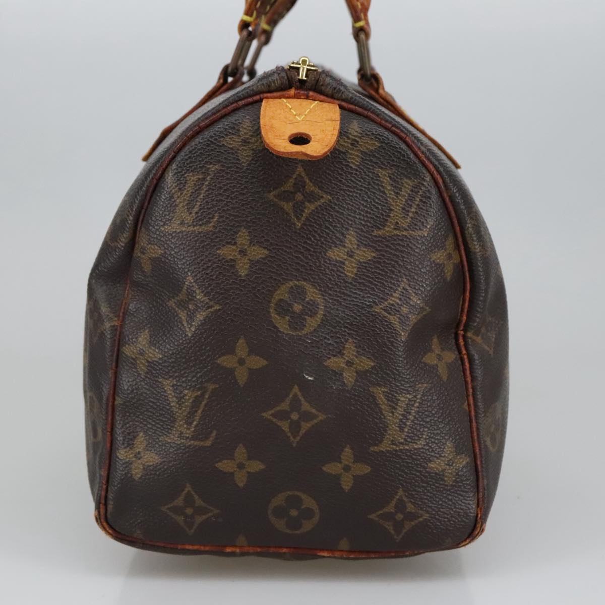 LOUIS VUITTON Monogram Speedy 25 Hand Bag M41528 LV Auth 100444