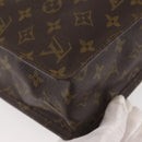 LOUIS VUITTON Monogram Sac Plat Hand Bag M51140 LV Auth 100449-13