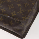 LOUIS VUITTON Monogram Sac Plat Hand Bag M51140 LV Auth 100449-14