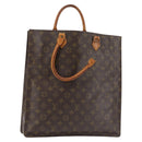 LOUIS VUITTON Monogram Sac Plat Hand Bag M51140 LV Auth 100449-1