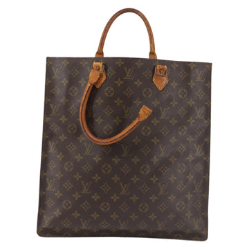 LOUIS VUITTON Monogram Sac Plat Hand Bag M51140 LV Auth 100449 - 0